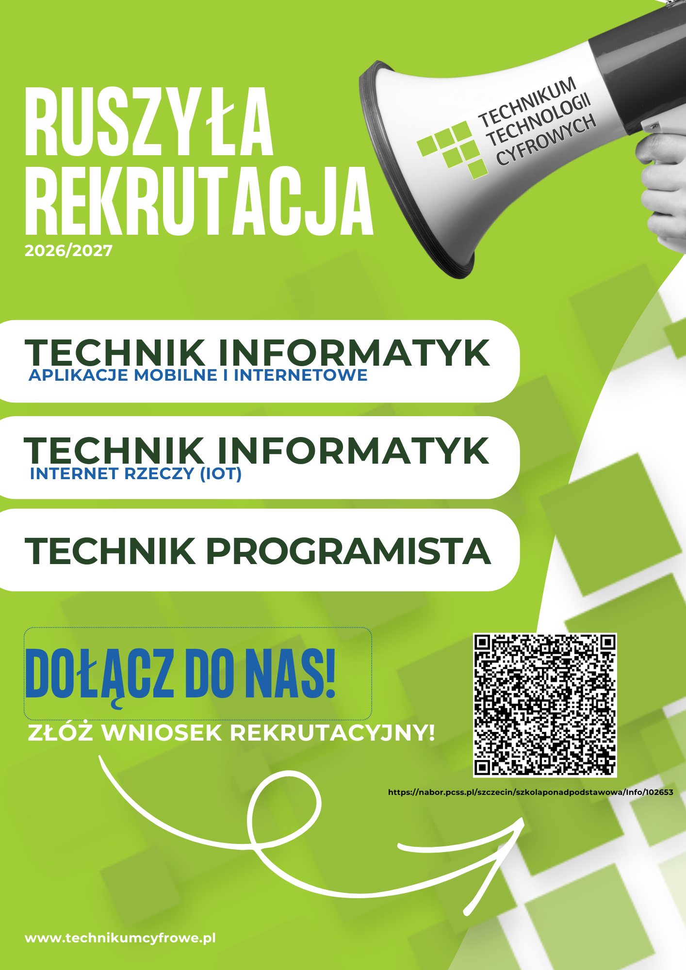 Plakat rkrutacyjny