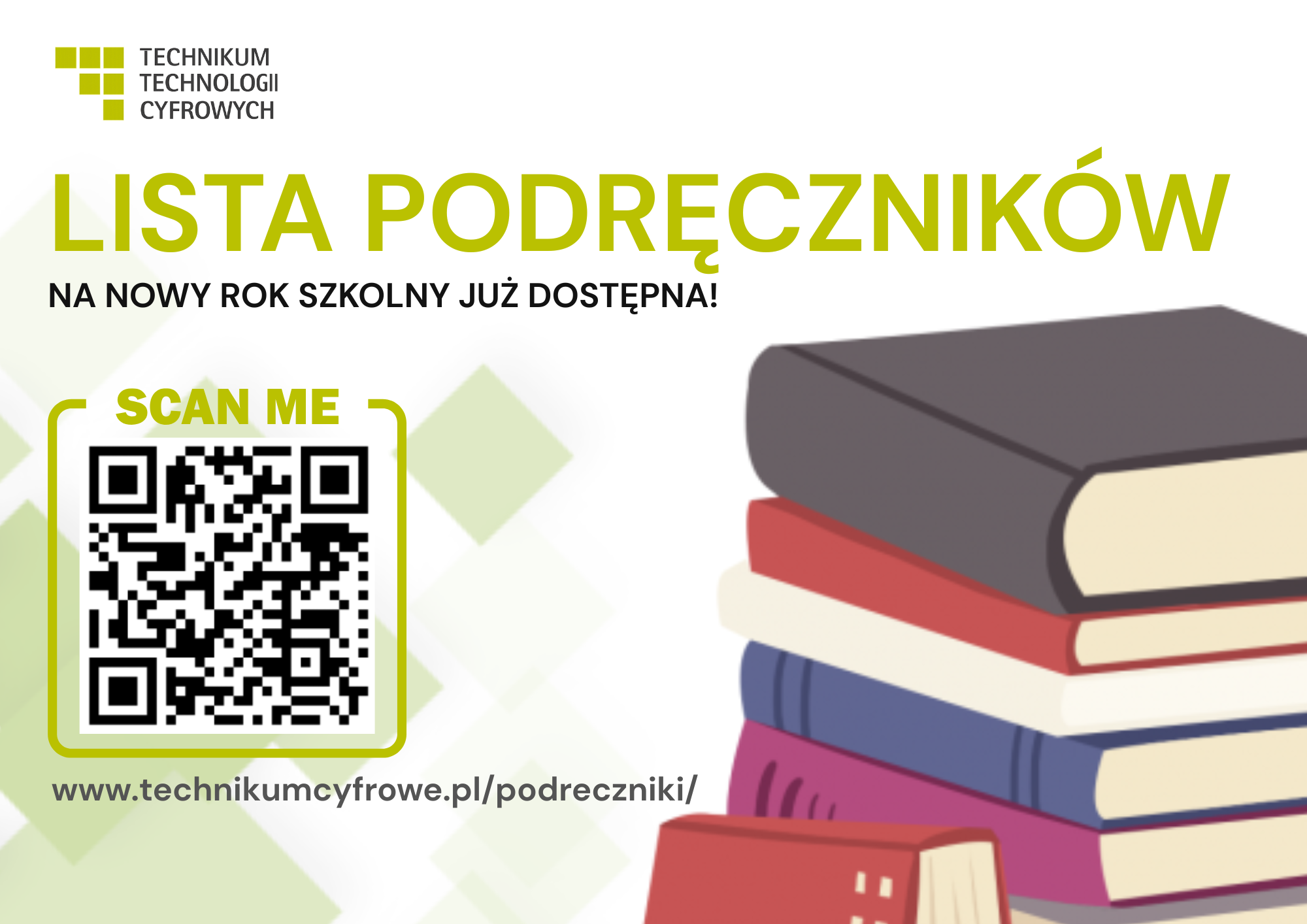 LISTA PODRĘCZNIKÓW NA NOWY ROK SZKOLNY JUŻ DOSTĘPNA! (1)